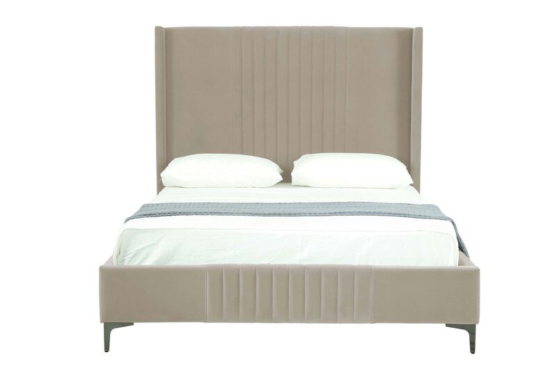 Promenade Beige Queen Bed