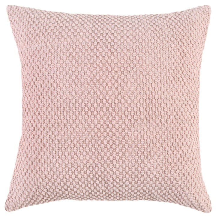 Nubby Textured Throw Pillow &ndash; Modern Decorative Cushion for Sofa or Bed