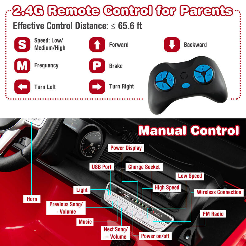 12V Kids Ride On Car image number 4