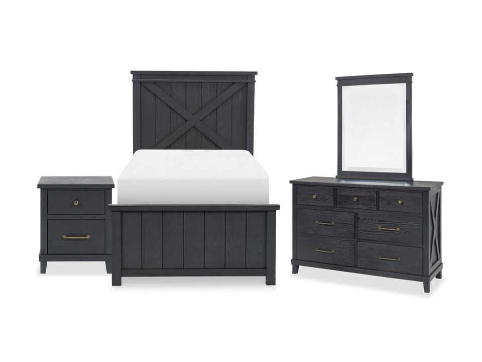Flatiron Twin 4-piece Bedroom Set