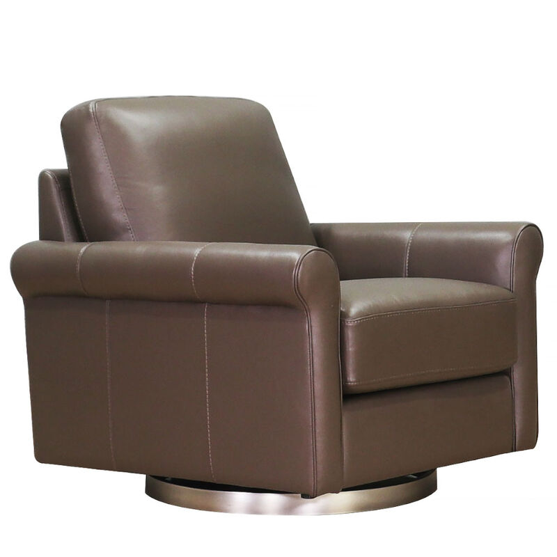 Laguna Swivel Leather Chair