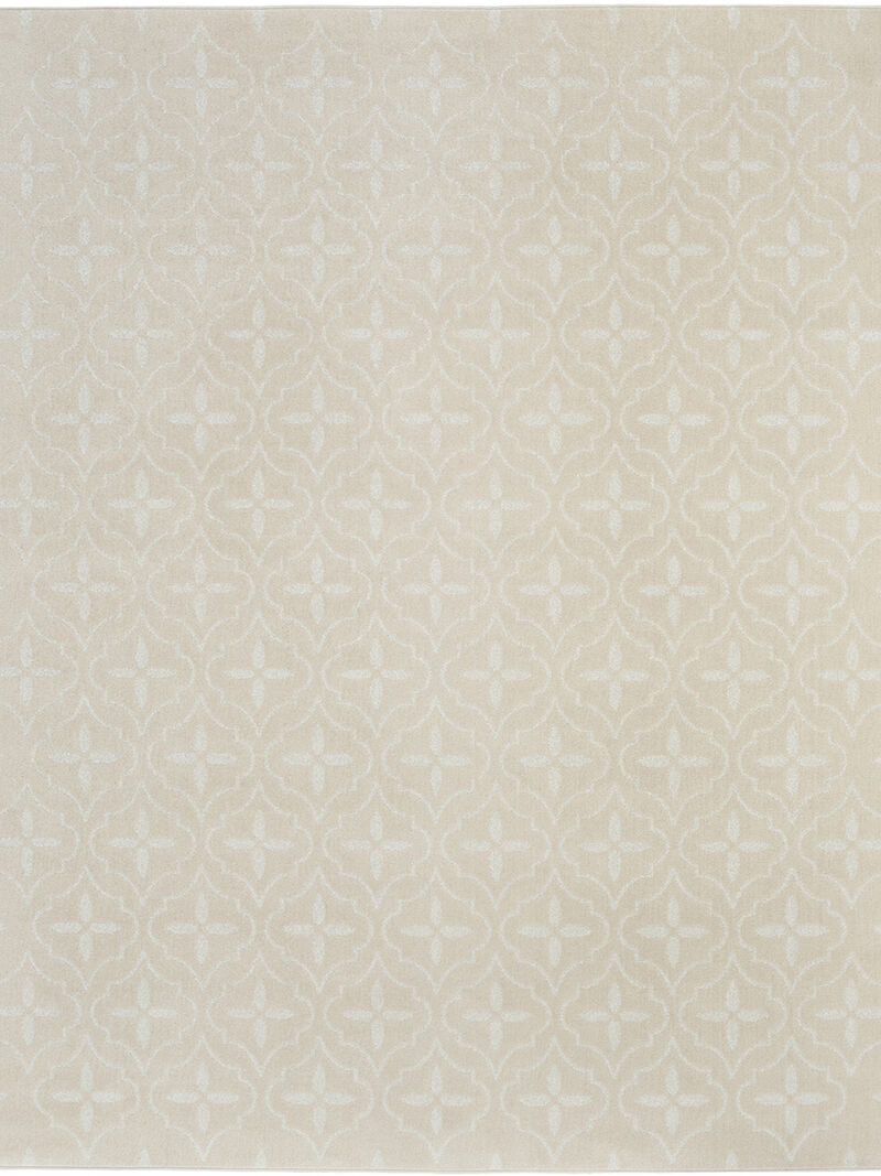 Nourison Essentials NRE04 Ivory/Beige 5' x 7' Rug image number 0