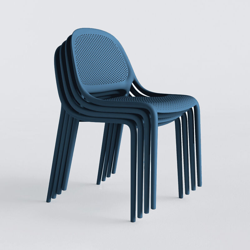 STACKABLE OUTDOOR & INDOOR SHAY CHAIR (Set of 2)