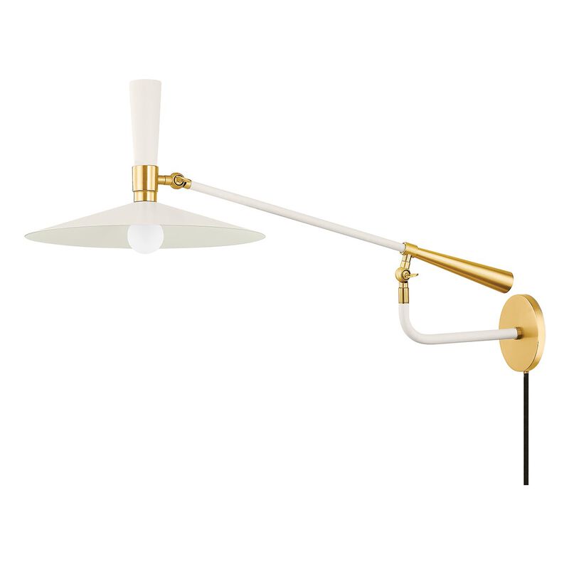 Milena Plug-In Wall Sconce image number 0