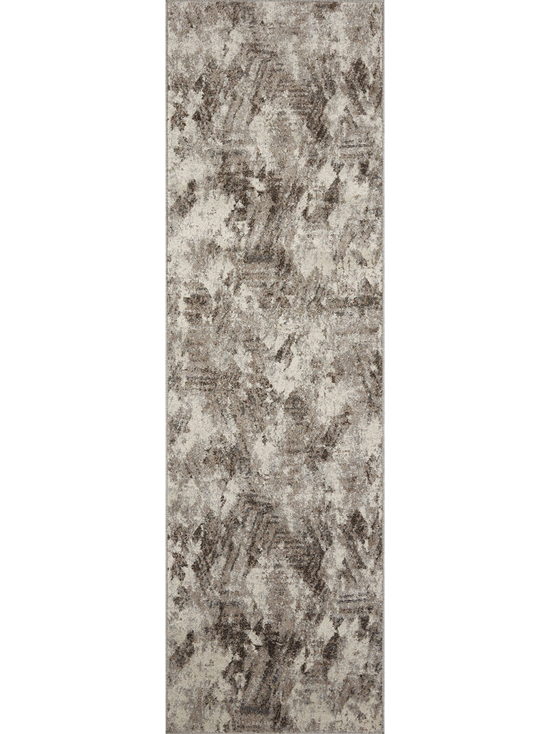 Austen Natural / Mocha 2'-4" x 10' Runner Rug