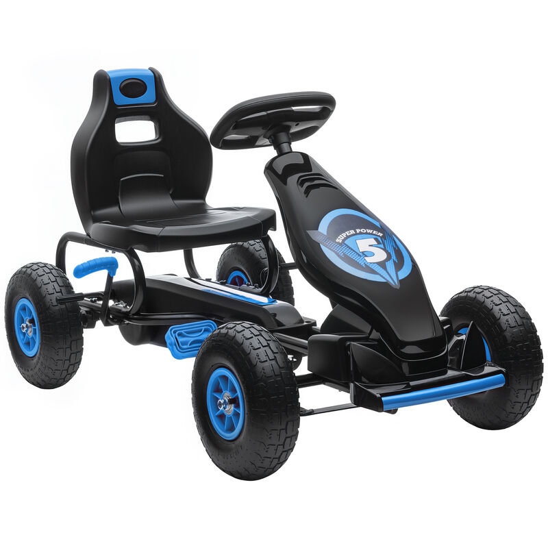 BreeBe Ergonomic Pedal Go Kart Kids Ride-on Toy with Tough, Wear-Resistant Tread image number 0