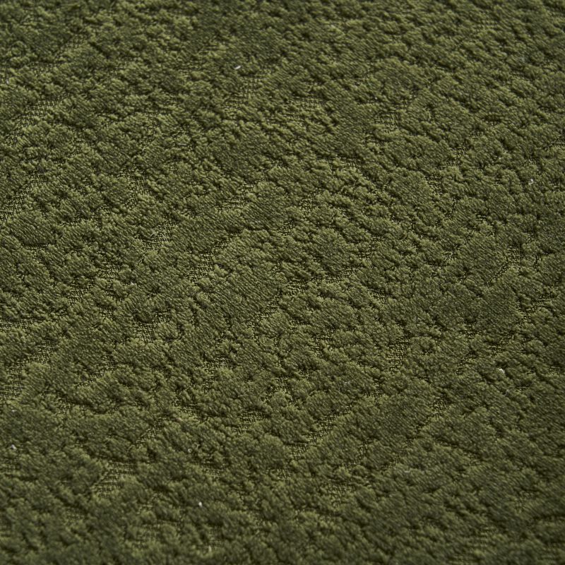 TATEUS Curved Chenille 30D Sponge Loveseat