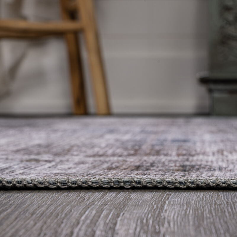 Alanya Ornate Medallion Machine-Washable Area Rug