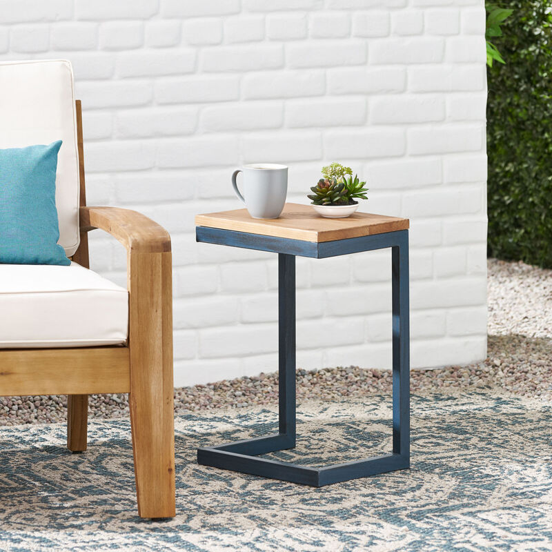 Streamdale Firwood Antique C-Shaped Nesting Tables (3-Pack) image number 6