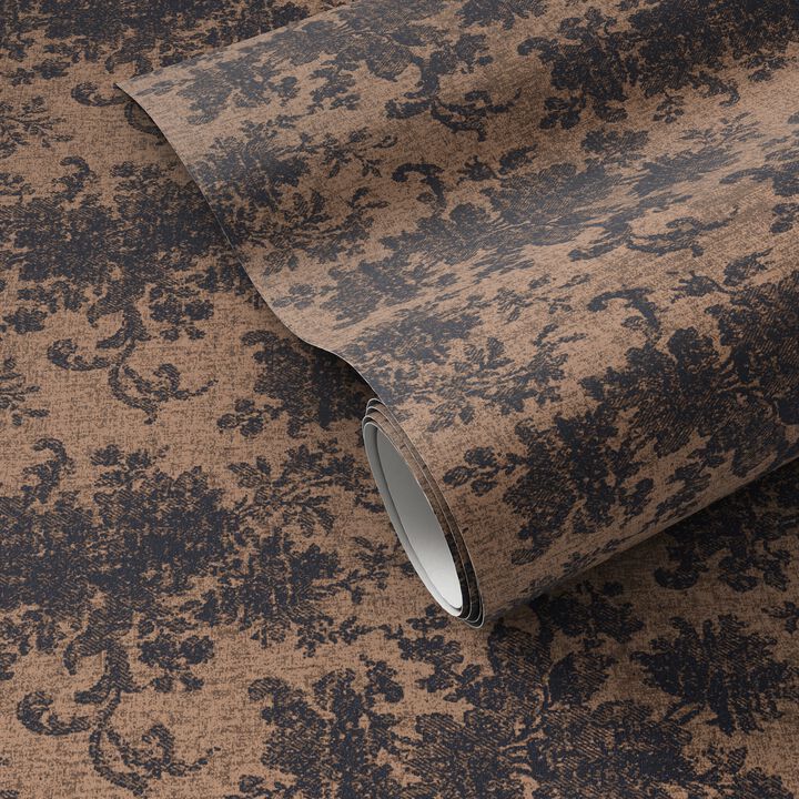 Fallingbrook Wallpaper by FH Art Studio - Fallingbrook Black & Tan II