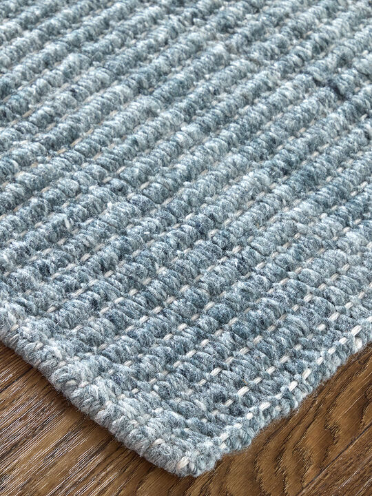 Limerick T8022 Blue/Gray 1'6" x 1'6" Sample Rug By Thom Filcia