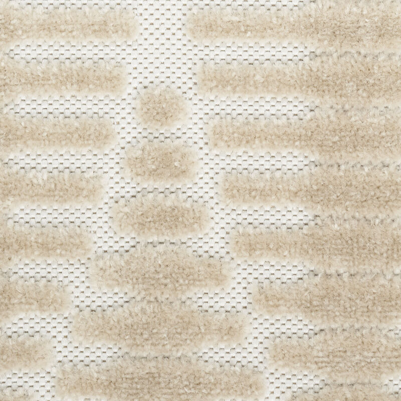 HomeRoots Geometric Runner Rug image number 0