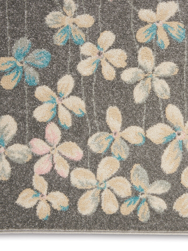 Tranquil TRA04 Gray/Beige 4' x 6' Rug