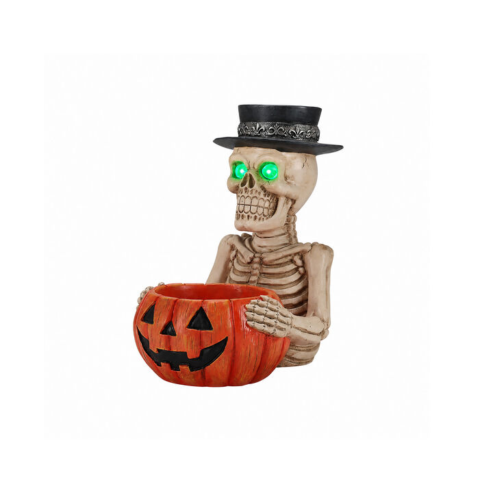 Sonner Halloween Skeleton Candy Bowl