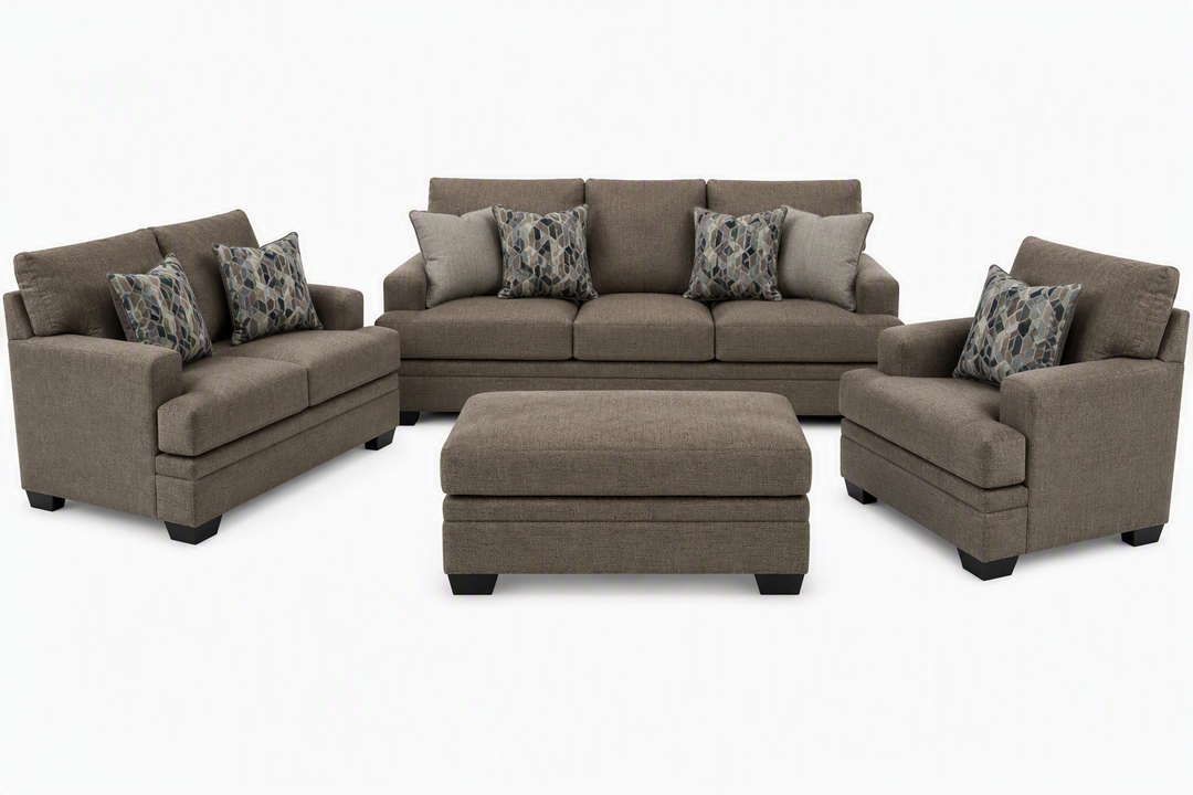 Stonemeade Sofa, Loveseat, Chair & Ottoman