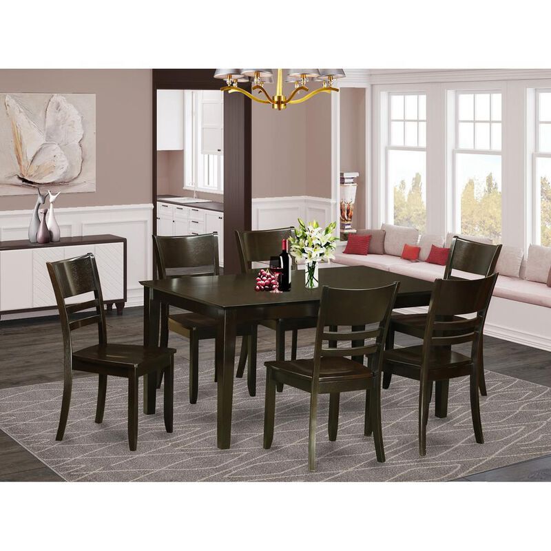 7 Pc Dining room -Dining Table and 6 Chairs