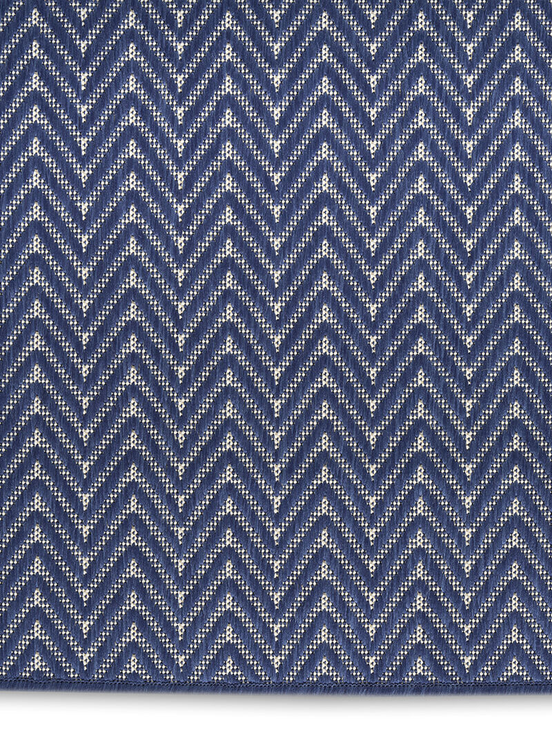 Horizon Indoor/Outdoor HOZ02 Navy 6' x 9' Rug