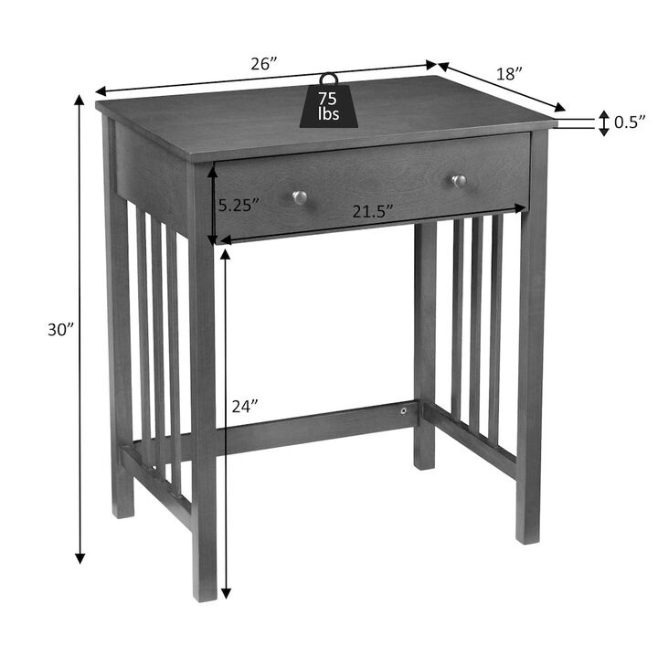 Convience Concept, Inc. Designs2Go Mission Desk with Keyboard Drawer