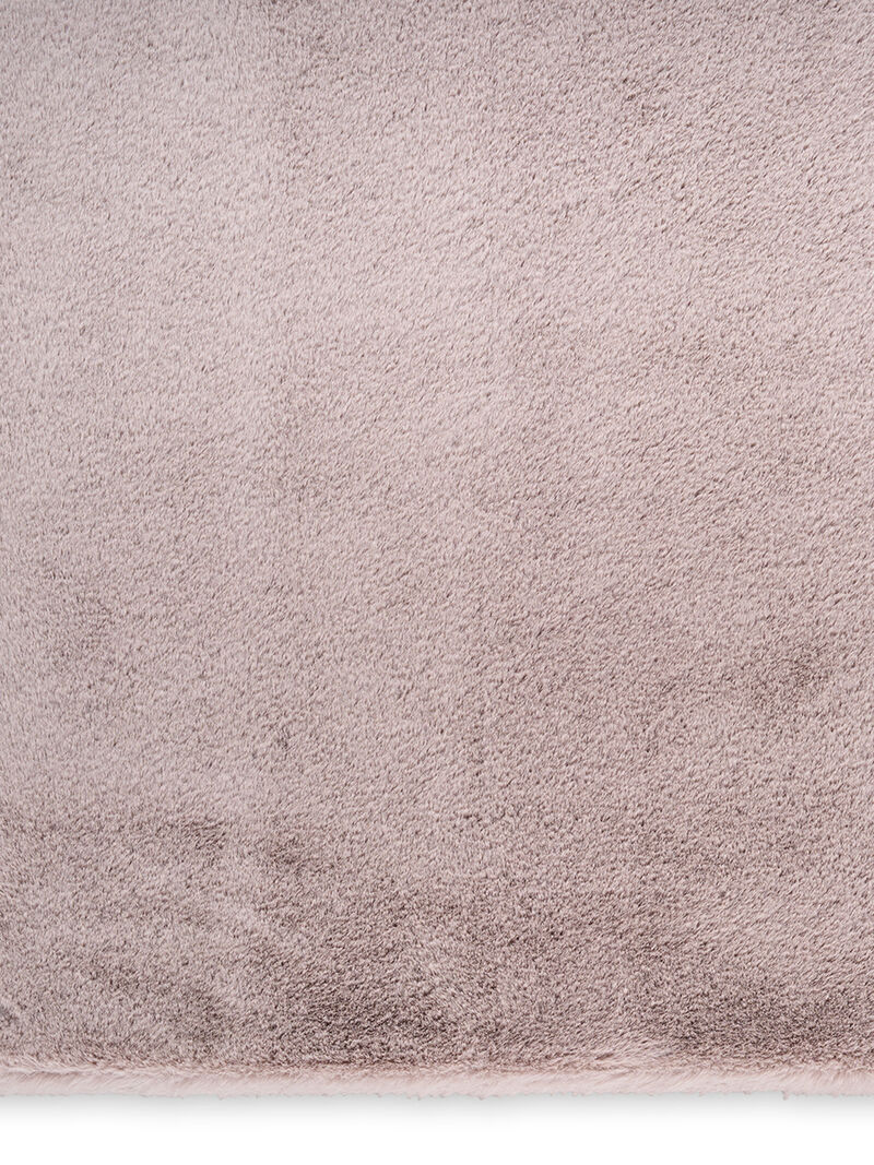 Soft Plush Rabbit Fur SFF01 Lavender 7'6" x 9'6" Rug