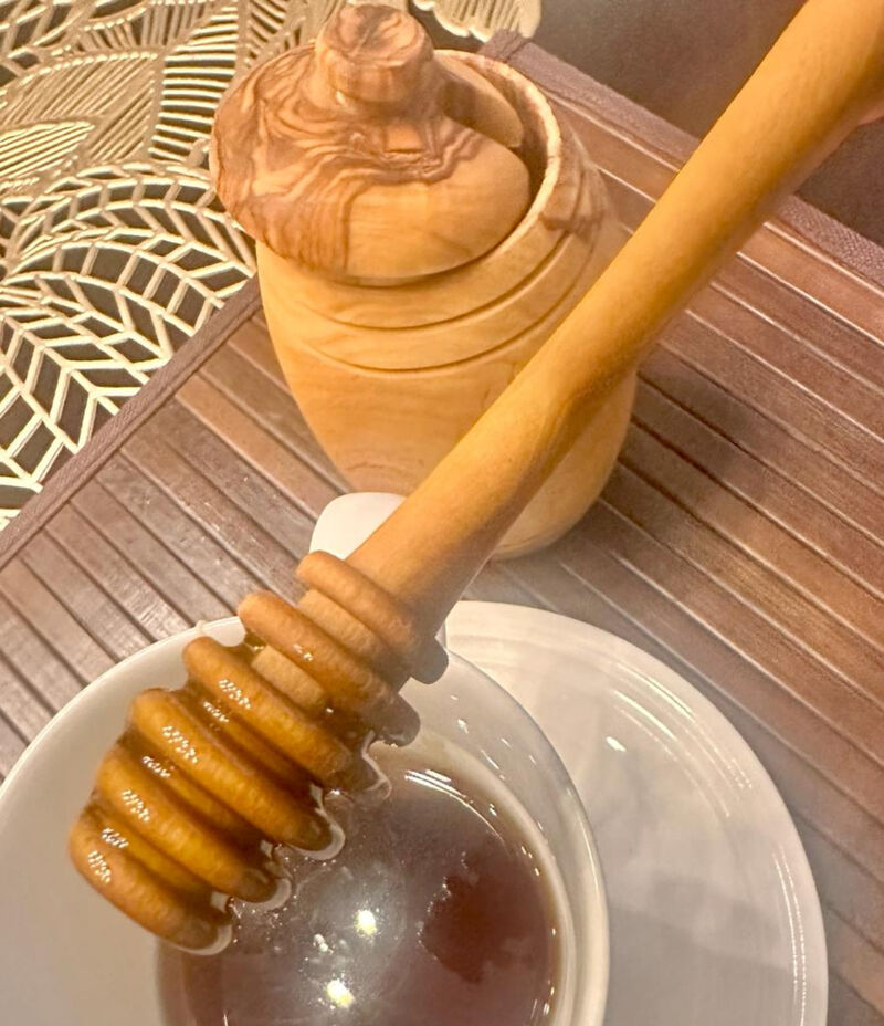 Olive Wood Honey Spoon image number 6