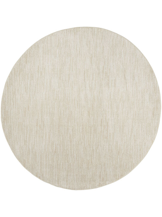 Nourison Essentials NRE01 Ivory/Beige 10' x Round Rug