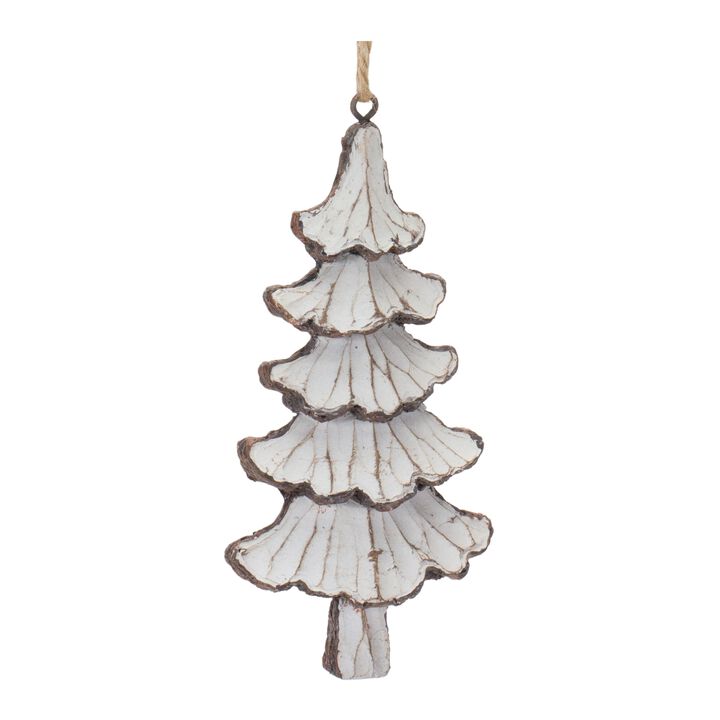 Tree-Shaped Christmas Ornament for Holiday Decoration (Set of 12)