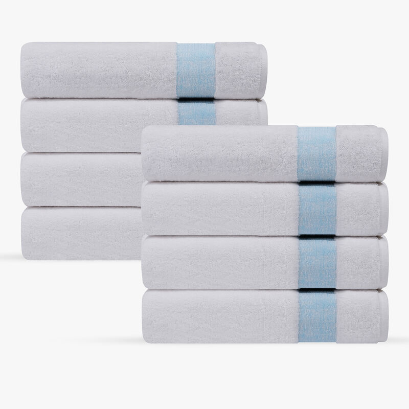 Pera 8 pcs Turkish Hand Towels Set image number 0