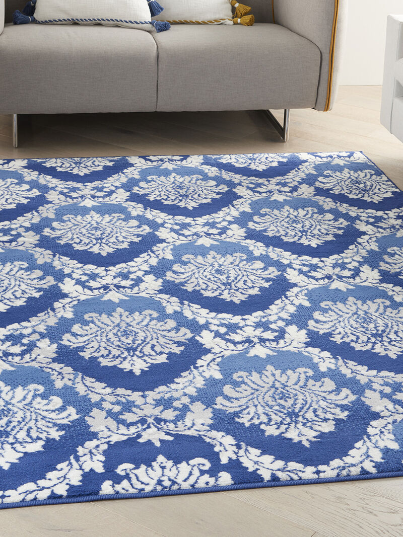 Whimsicle WHS01 Blue 5' x 7' Rug