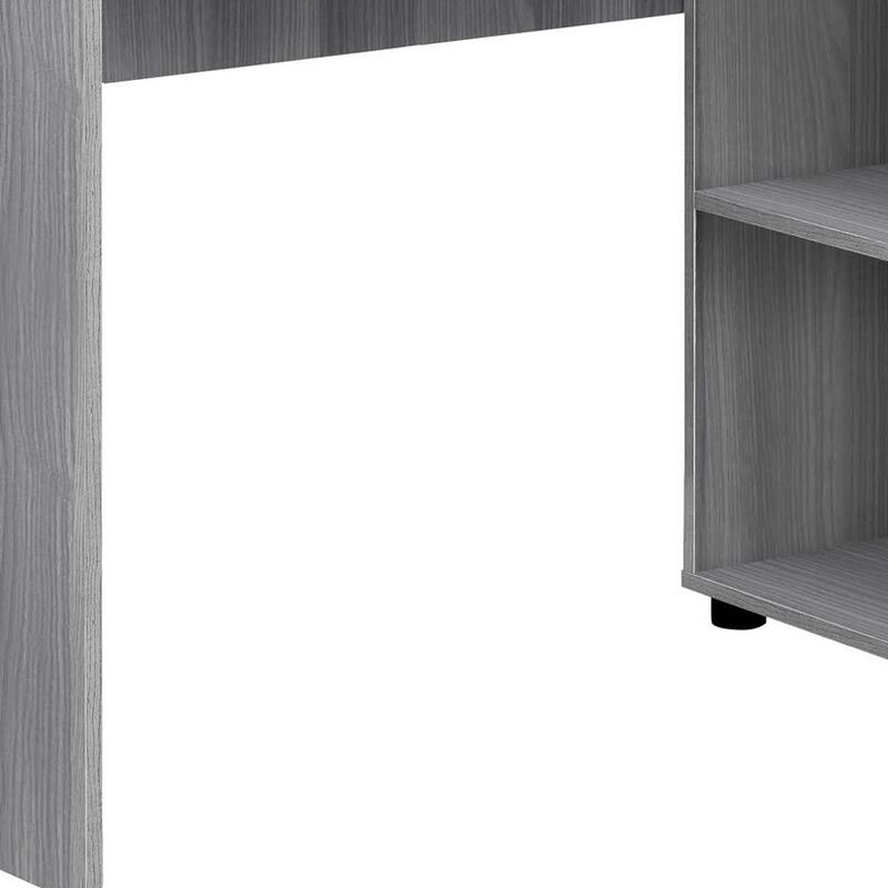 Functional L-Shaped Desk &ndash; Corner Computer Table with Built-In Drawers