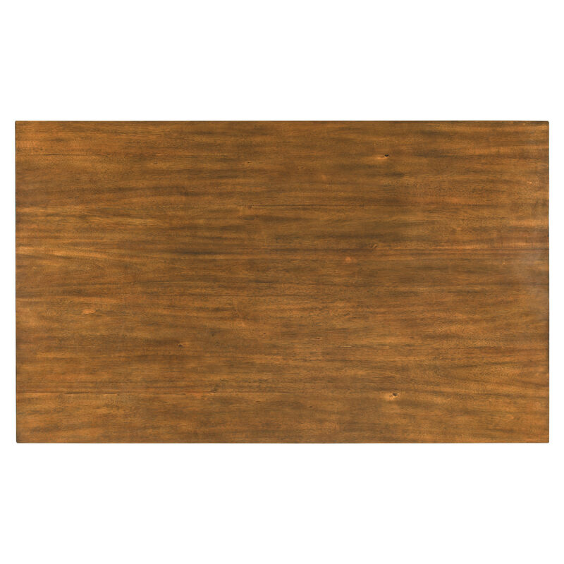 Merax 6-Piece Kitchen Dining Table Set Wooden Rectangular Dining Table, 4 Fabric Chairs and Bench Family Furniture