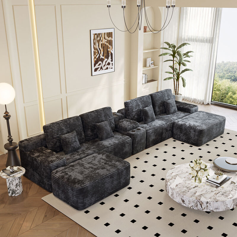Pafles 5-piece Sectional Sofa image number 3