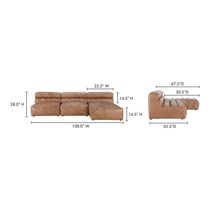 Moe's Home Collection Ramsay Signature Modular Sectional