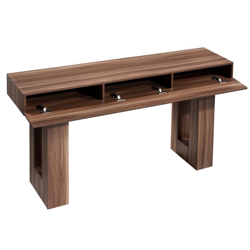 Farmhouse Console Table for Behind Sofa and Entryway Use image number 3