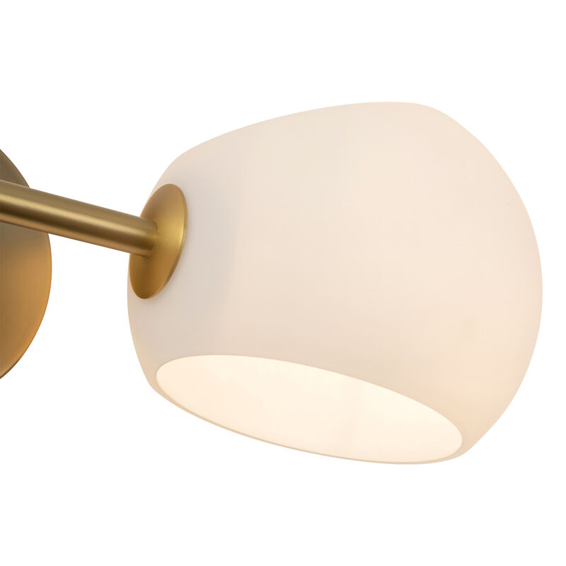 Willow 17-in 2 Lights Damp-Rated Wall/Vanity Light image number 4