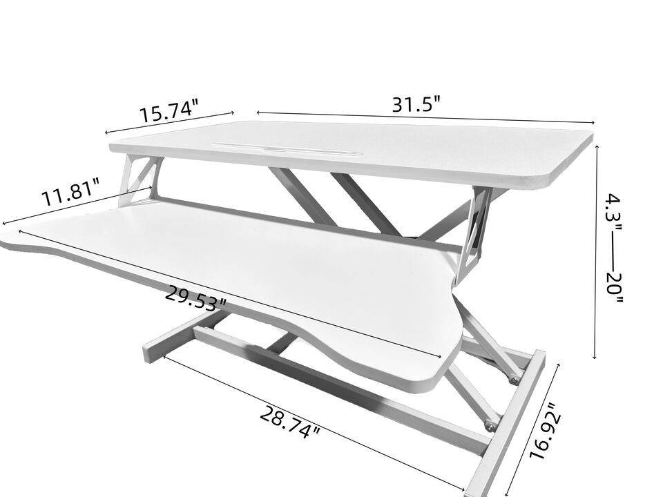 Buzorn Standing Computer Desk