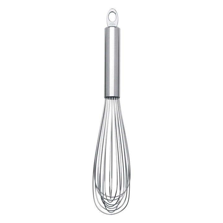 Cuisipro Solid Handle 8 Inch Egg Whisk, Stainless Steel