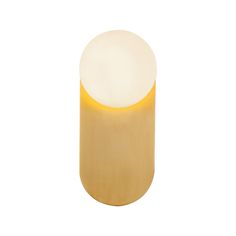 Ariel 12-in Socket Damp-Rated Wall/Vanity Light image number 3
