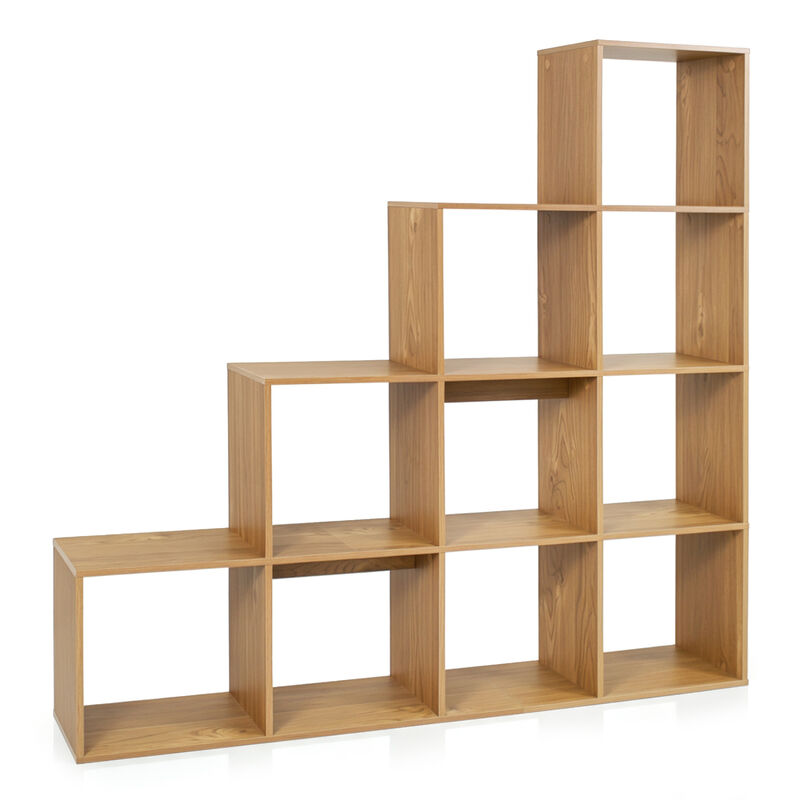 4 Tier Bookshelf with 2 Safety Anti Tipping Kits for Bedroom image number 0