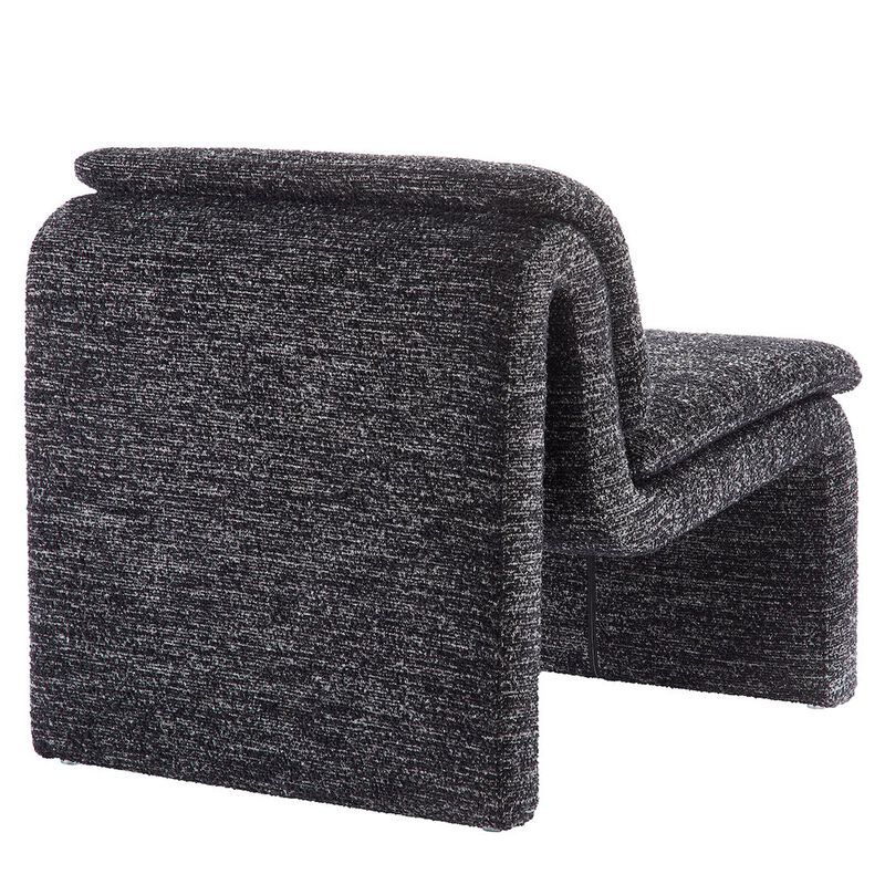 Dune Boucle Upholstered Armless Accent Chair image number 4
