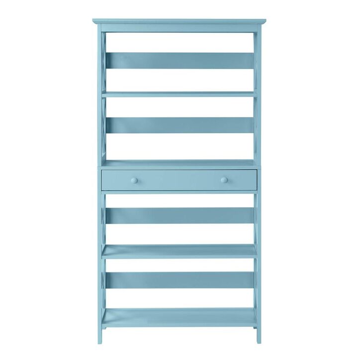 Convience Concept, Inc. Oxford 5 Tier Bookcase with Drawer