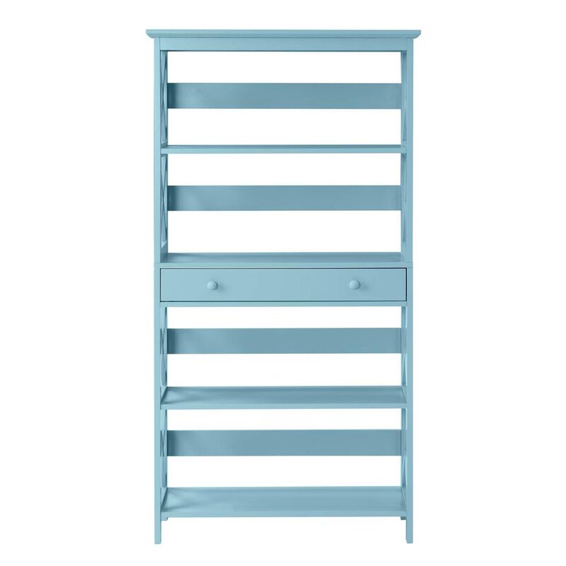 Convience Concept, Inc. Oxford 5 Tier Bookcase with Drawer