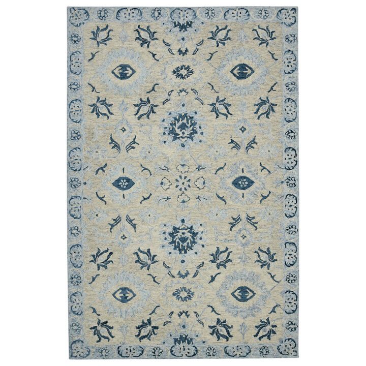 HomeRoots Oriental Hand Woven Area Rug With Fringe