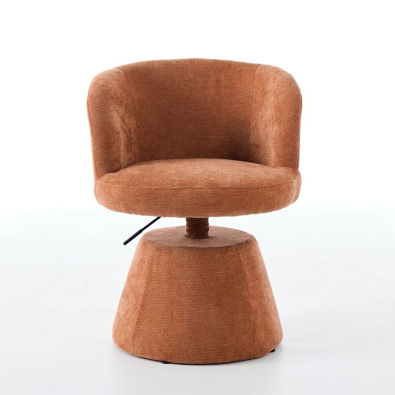 Haxcuk Chenille Upholstered Vanity Chair image number 0
