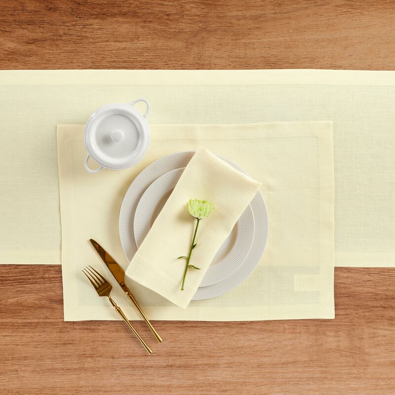 Christmas Linen Placemats 14 x 19 in Set of 4 - Diana, Solino Home