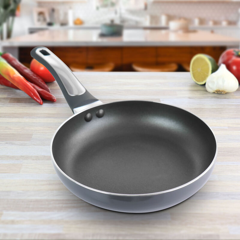 Oster 8 Inch Aluminum Frying Pan in Grey