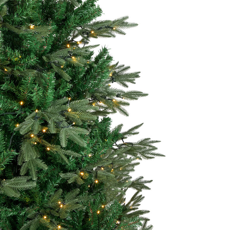 6.5' Pre-Lit Hudson Fir Artificial Christmas Tree  Warm White LED Lights
