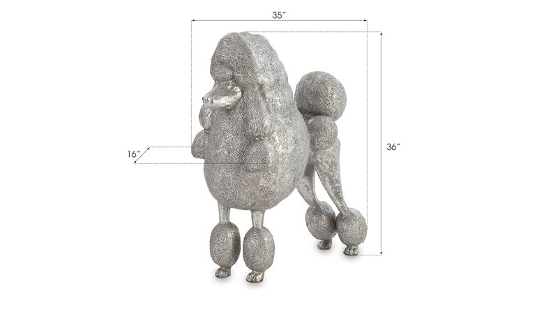 Poodle Sculpture