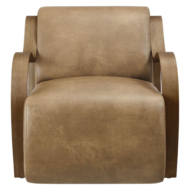 Atrium Vegan Leather Accent Armchair image number 5