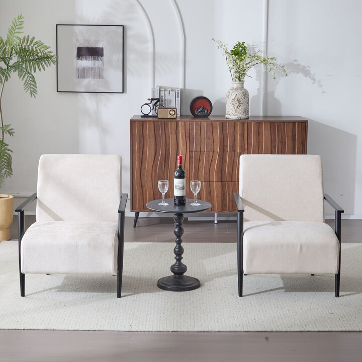 Merax Modern Lounge Chair Accent Chairs 2 PCS