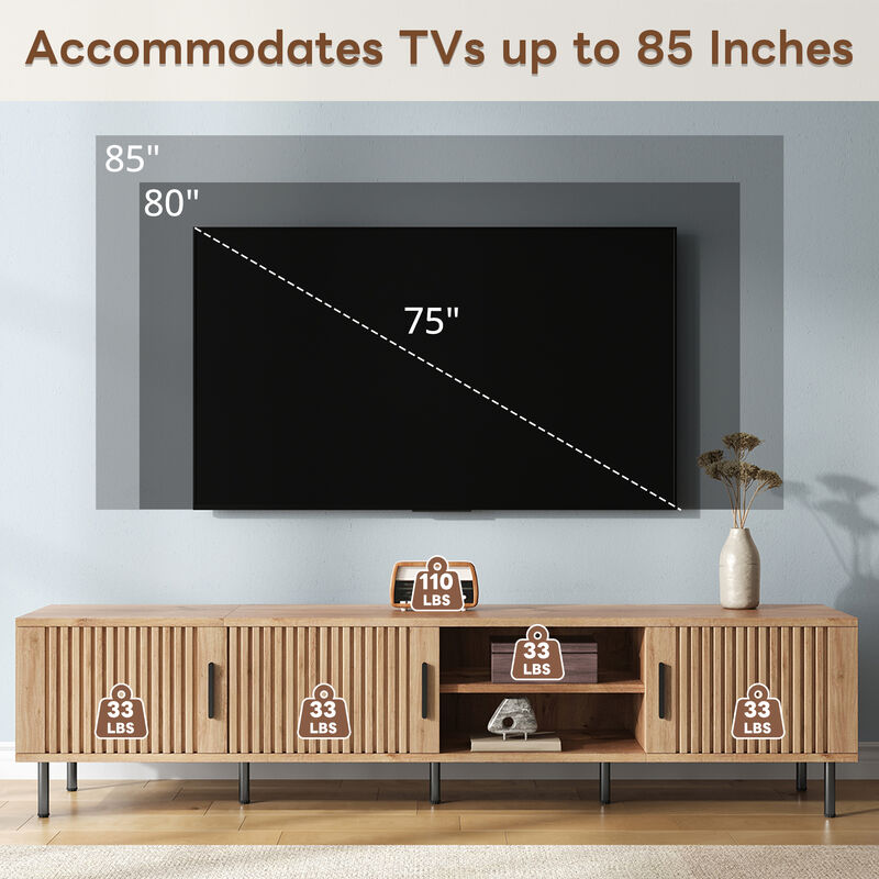 Klusto Modern TV Stand image number 6